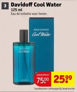 Kruidvat Davidoff Cool Water aanbieding