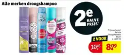 Kruidvat Alle Merken Droogshampoo aanbieding