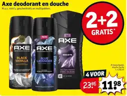 Kruidvat Axe Deodorant en Douche aanbieding