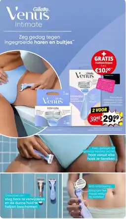 Kruidvat Gillette Venus Intimate aanbieding