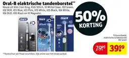 Kruidvat Oral-B elektrische tandenborste aanbieding