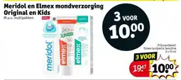 Kruidvat Meridol en Elmex mondverzorging Original en Kids aanbieding