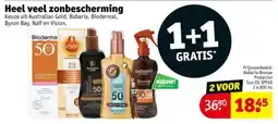 Kruidvat Heel veel zonbescherming aanbieding