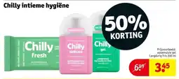 Kruidvat Chilly intieme hygiëne aanbieding