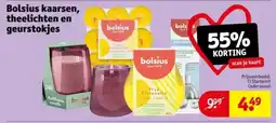Kruidvat Bolsius Kaarsen, Theelichten en Geurstokjes aanbieding