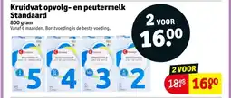 Kruidvat Kruidvat opvolg en peutermelk Standaard aanbieding