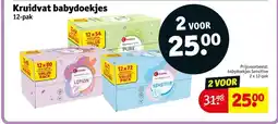 Kruidvat Kruidvat babydoekjes aanbieding