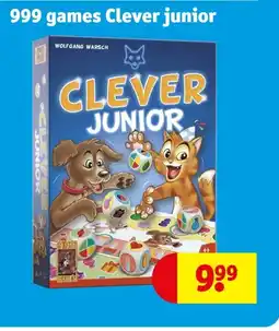Kruidvat 999 games Clever junior aanbieding