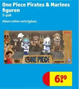 Kruidvat One Piece Pirates & Marines figuren aanbieding