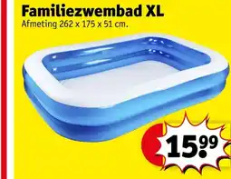 Kruidvat Familiezwembad XL aanbieding