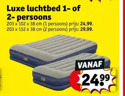 Kruidvat Luxe luchtbed aanbieding
