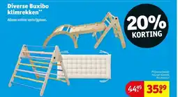 Kruidvat Diverse Buxibo klimrekken aanbieding