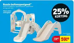 Kruidvat Russle buitenspeelgoed aanbieding