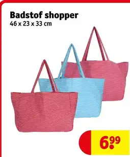 Kruidvat Badstof shopper aanbieding