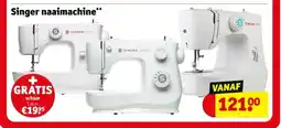 Kruidvat Singer naaimachine aanbieding