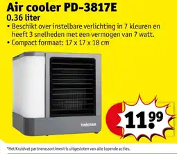 Kruidvat Air cooler PD-3817E aanbieding