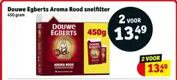 Kruidvat Douwe Egberts Aroma Rood snelfilter aanbieding
