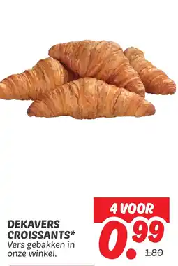 Dekamarkt Dekavers croissants aanbieding