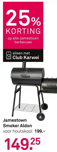 Karwei Jamestown Smoker Aldon aanbieding
