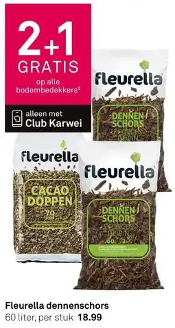 Karwei Fleurella Dennenschors aanbieding