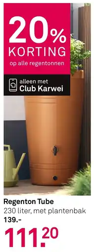 Karwei Regenton Tube aanbieding