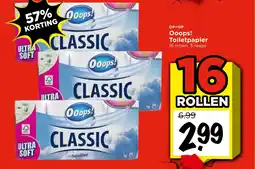Vomar Voordeelmarkt Ooops! Toiletpapier aanbieding