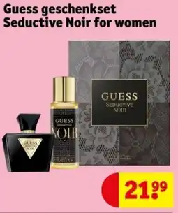 Kruidvat Guess geschenkset Seductive Noir for women aanbieding