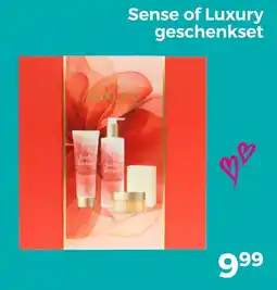 Trekpleister Sense of Luxury geschenkset aanbieding