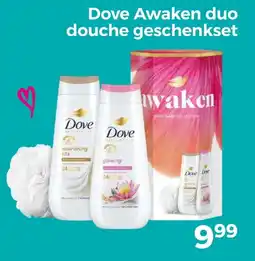 Trekpleister Dove Awaken duo douche geschenkset aanbieding