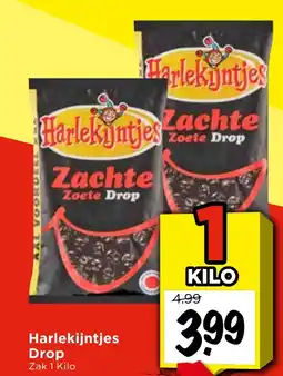 Vomar Voordeelmarkt Harlekijntjes Drop aanbieding