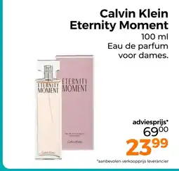 Trekpleister Calvin Klein Eternity Moment aanbieding
