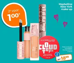 Trekpleister Maybelline New York make-up aanbieding