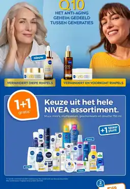 Trekpleister Keuze uit het hele NIVEA assortiment. aanbieding