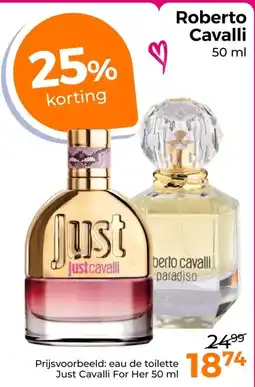 Trekpleister Justcavalli berto cavalli paradiso aanbieding