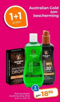 Trekpleister Australian Gold zon- bescherming aanbieding