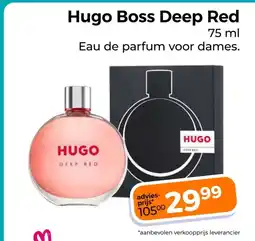 Trekpleister Hugo Boss Deep Red aanbieding