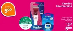 Trekpleister Vaseline lipverzorging aanbieding