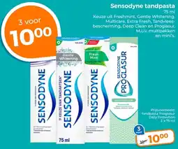 Trekpleister Sensodyne tandpasta aanbieding