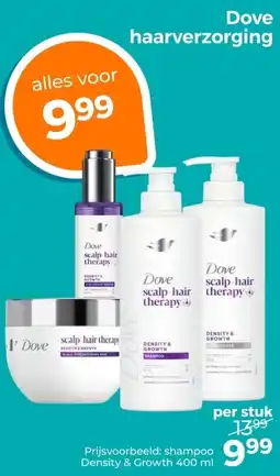 Trekpleister Dove haarverzorging aanbieding