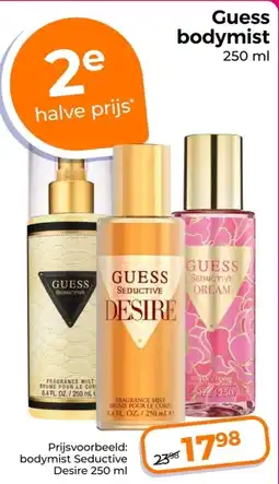 Trekpleister Guess bodymist aanbieding