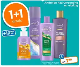 Trekpleister Andrélon haarverzorging en -styling aanbieding