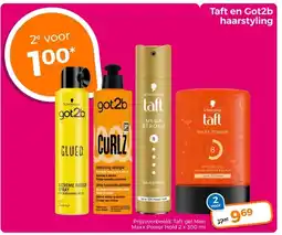 Trekpleister Taft en GotZb haarstyling aanbieding