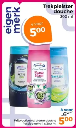 Trekpleister Trekpleister douche aanbieding