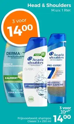 Trekpleister Head & Shoulders aanbieding