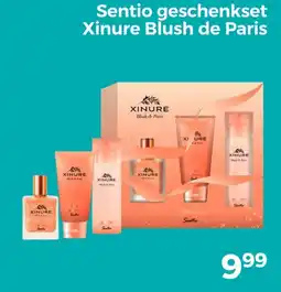 Trekpleister Sentio geschenkset Xinure Blush de Paris Sentio geschenkset aanbieding