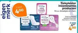 Trekpleister Trekpleister incontinentie producten aanbieding