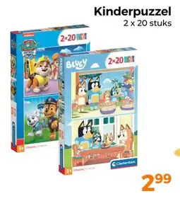 Trekpleister Kinderpuzzel aanbieding