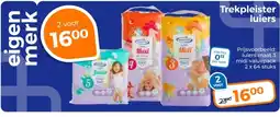 Trekpleister Trekpleister luiers aanbieding