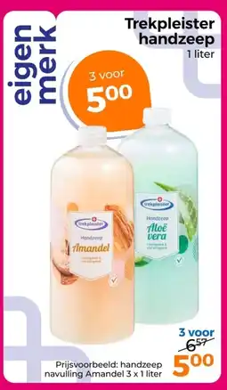 Trekpleister Trekpleister handzeep aanbieding