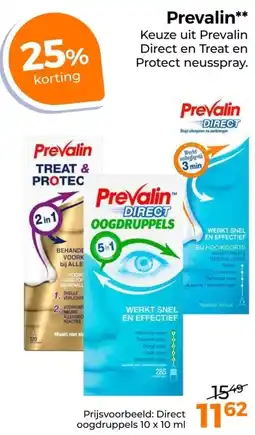 Trekpleister Prevalin aanbieding